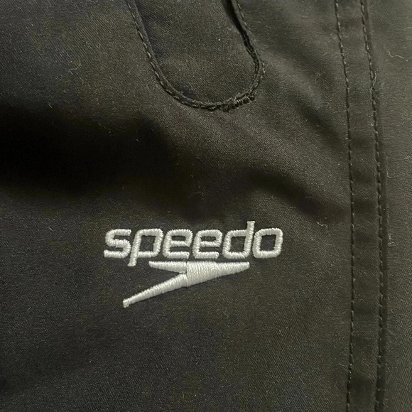 Speedo Men’s black practice joggers Mesh lining Toggle cinch ankle Size M - Picture 3 of 14